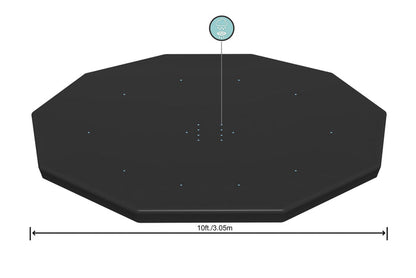 Flowclear 10' Pool Cover