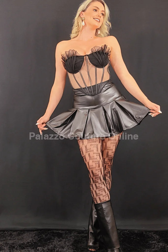Forever Details Fishnet Tights (Black)