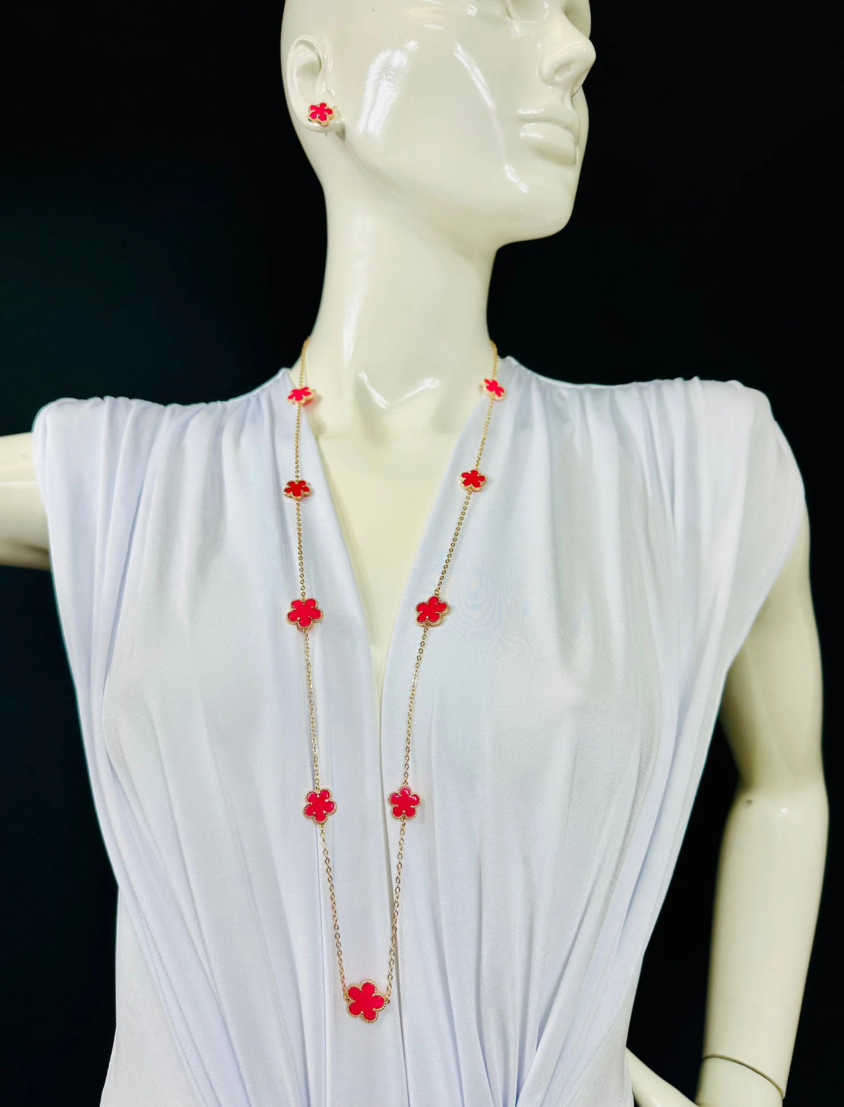 Fuchsia Long Necklace – Be Loyal Long Necklace 36″ (Fuchsia)