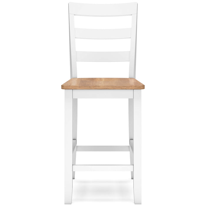 Gesthaven White Counter Stool QK1099392