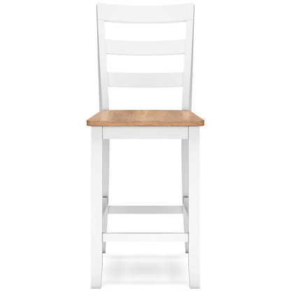 Gesthaven White Counter Stool QK1099392