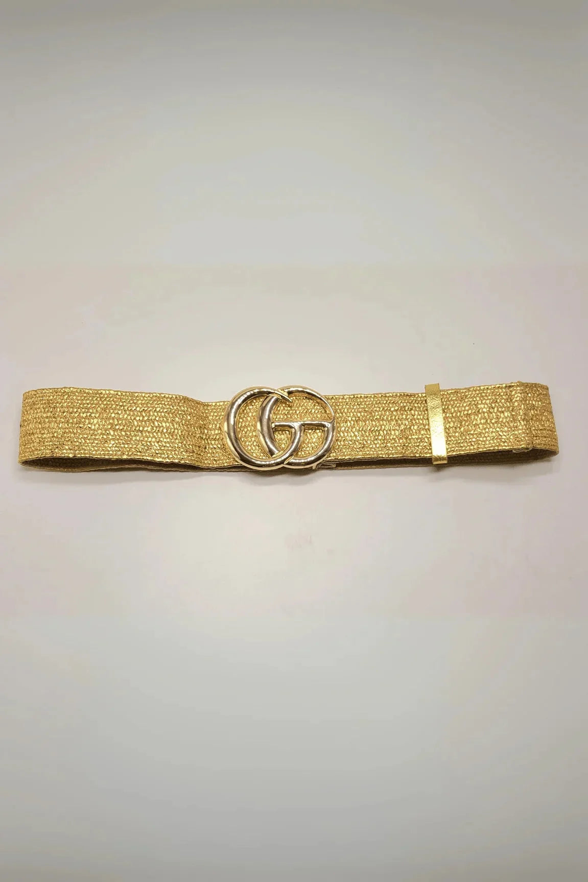 Golden Wave Belt Gold