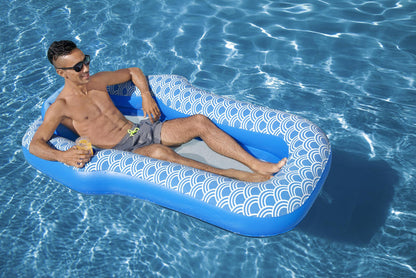 H2OGO! Comfort Plush Pool Lounge Float 70"