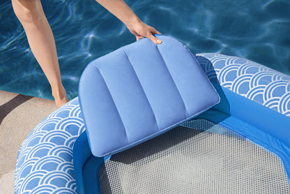 H2OGO! Comfort Plush Pool Lounge Float 70"