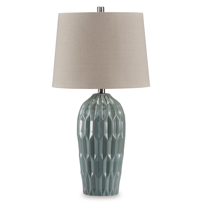 Hadbury Blue Set of 2 Table Lamps QK1087981