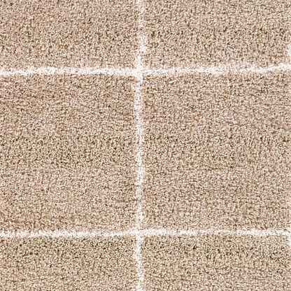 Swatch for the Hardin Beige 5x8 Abstract Area Rug