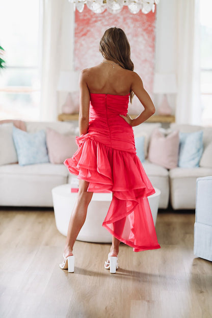 Look My Way Mini Dress - Hot Pink (FINAL SALE)