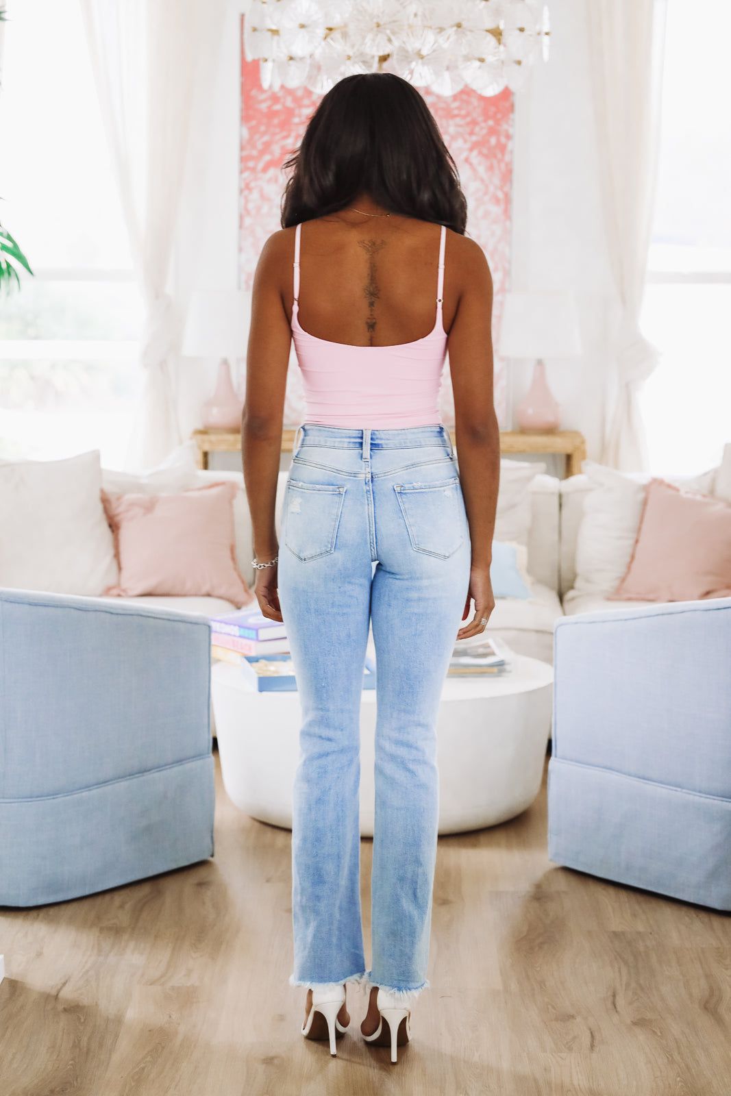Snatched Tank Bodysuit - Lavender