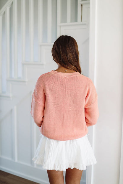 What's New Sweater - Pink