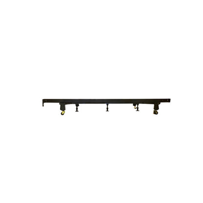 Side view of HD Instamatic Universal Black Bed Frame