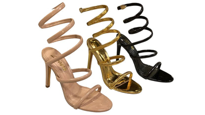 Helix Nikia Harmony Heels Nude