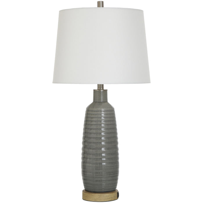 Henri Gray Table Lamp QK1103602