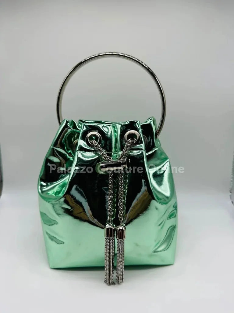 High Class Lifestyle Handbag (Metallic Mint)