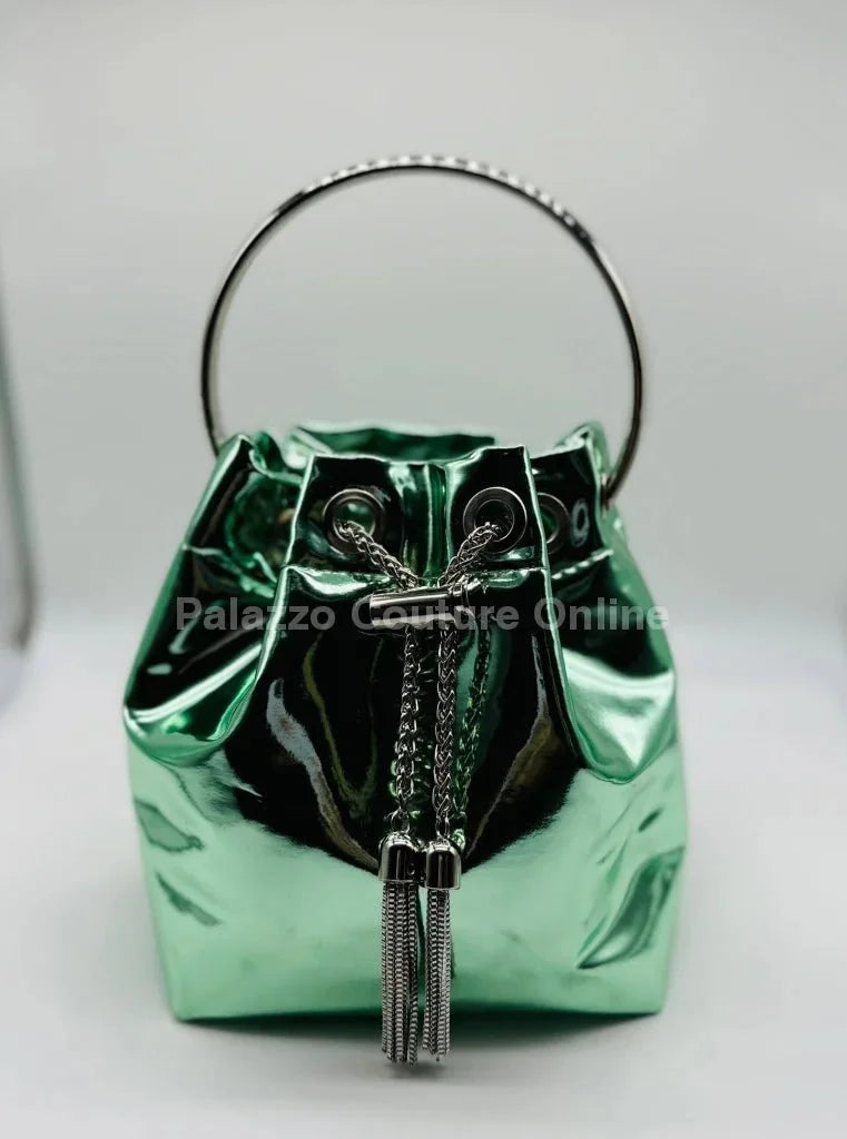 High Class Lifestyle Handbag (Metallic Mint)