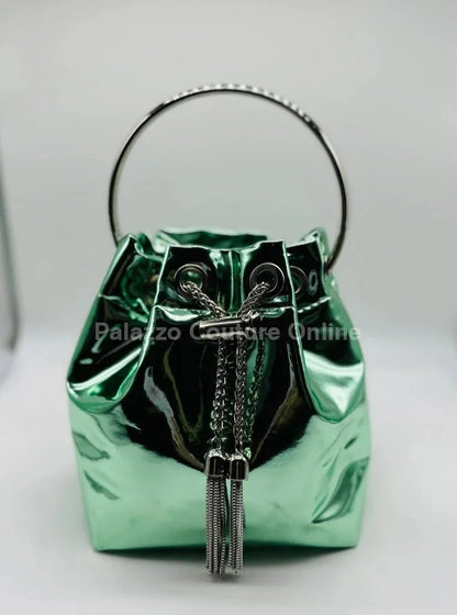 High Class Lifestyle Handbag (Metallic Mint)