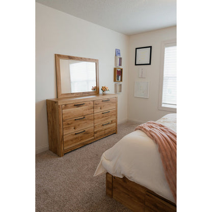Room setting 9 featuring Hyanna Tan Mirror