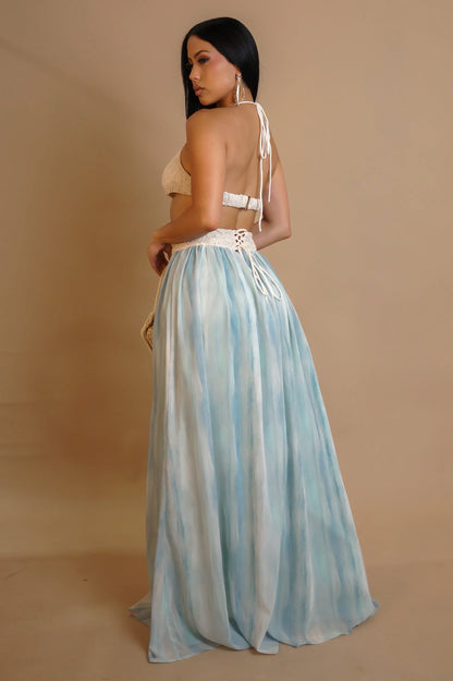 Island Bloom Crochet Maxi Dress – Bluenatural