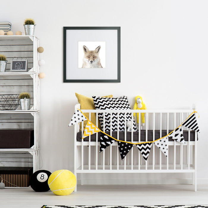 Kids Fox Face Wall Art - QK1062318_NORH_LF1_RM