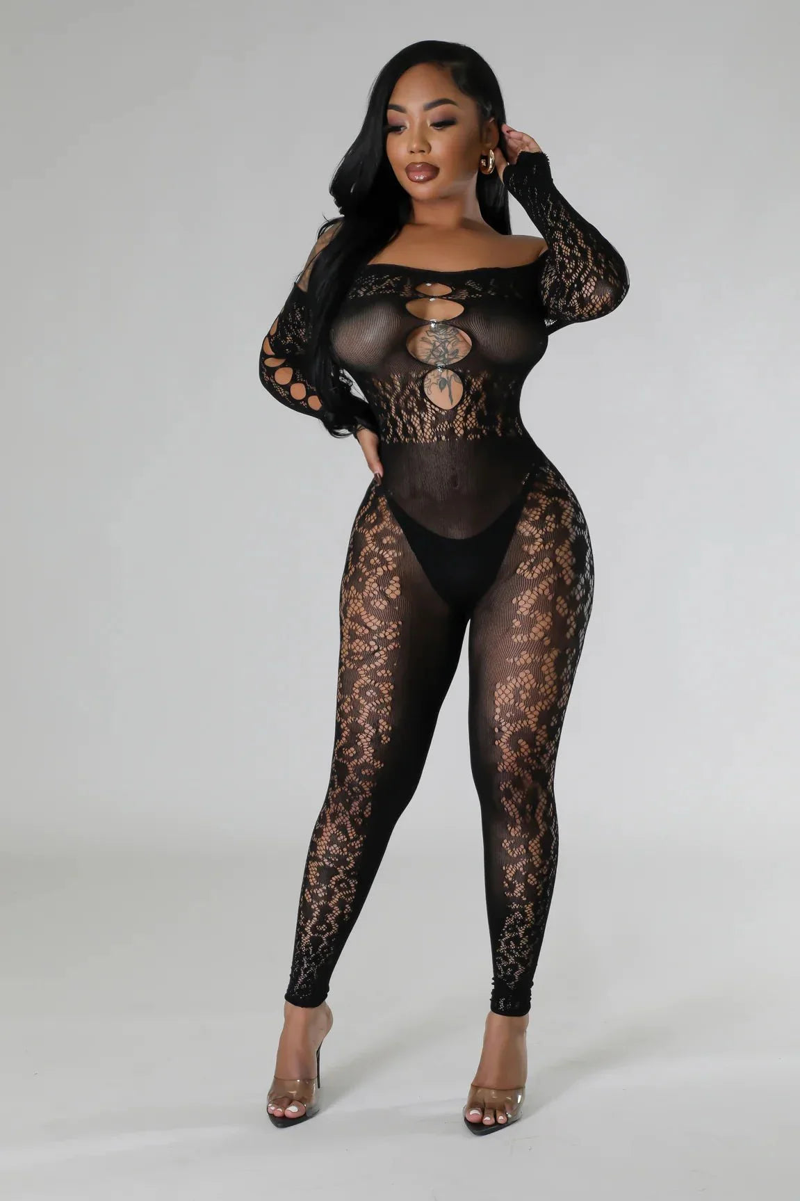 Last kiss Jumpsuit (Black)