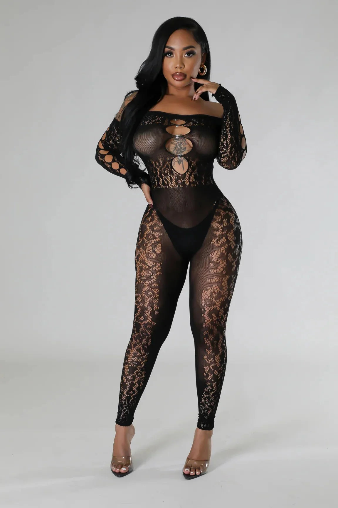 Last kiss Jumpsuit (Black)