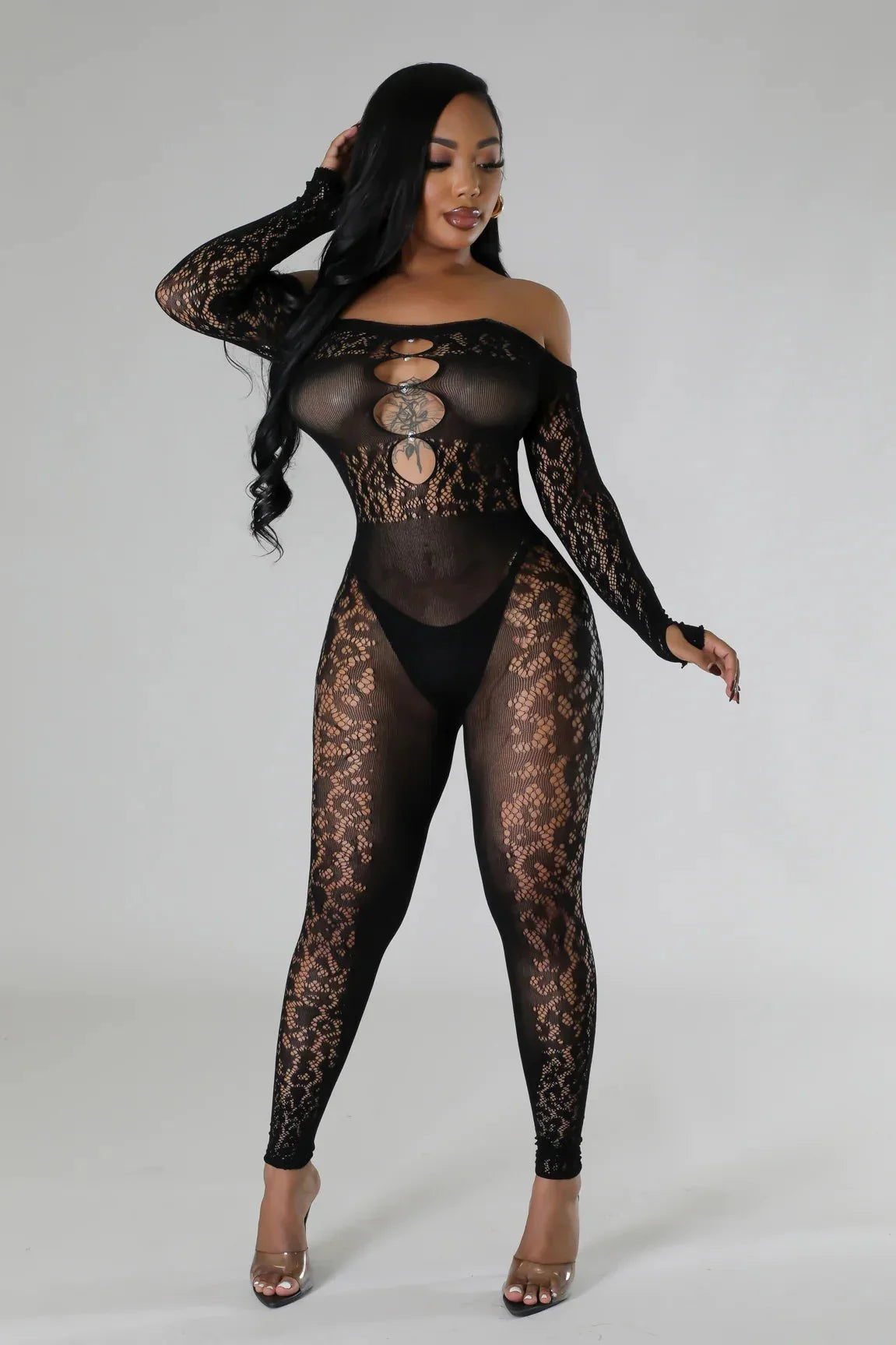 Last kiss Jumpsuit (Black)