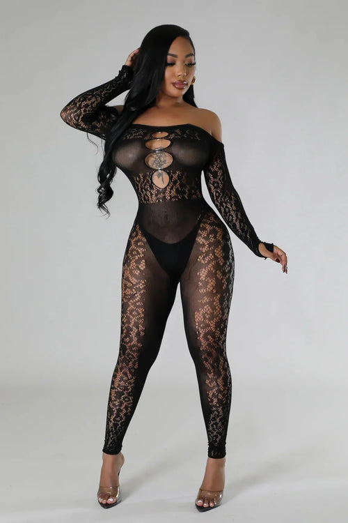 Last kiss Jumpsuit (Black)