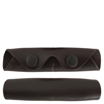 Leather Curb Chain Cover