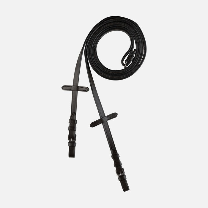 Leather Reins with Rubber Underlay