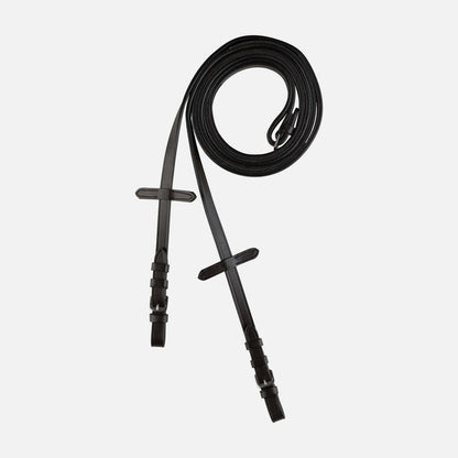 Leather Reins with Rubber Underlay