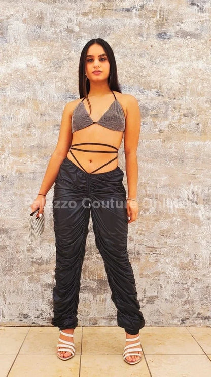 Bring It On Faux Leather Leggings