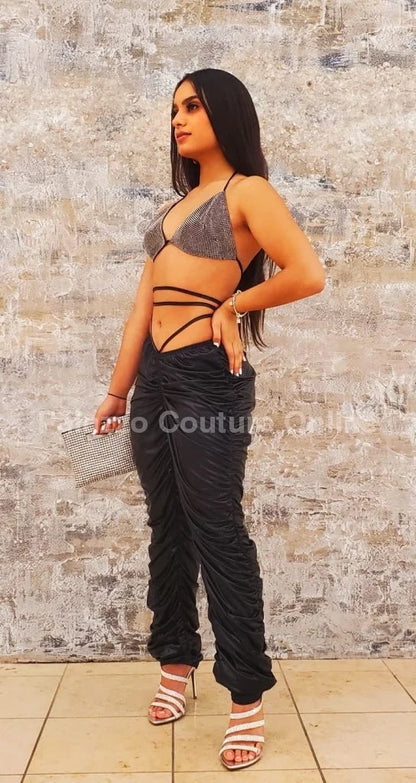 Bring It On Faux Leather Leggings