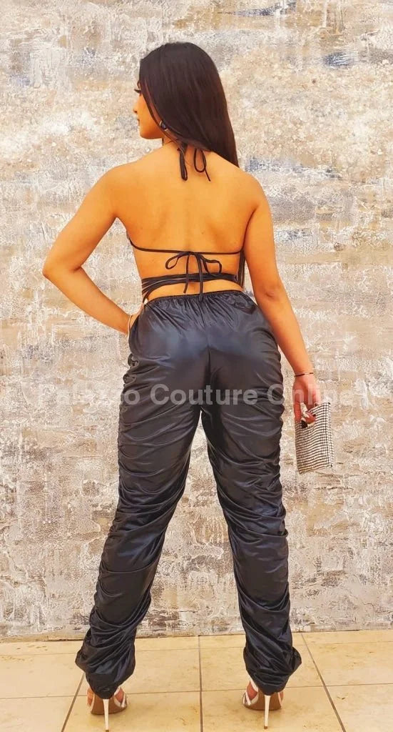 Bring It On Faux Leather Leggings