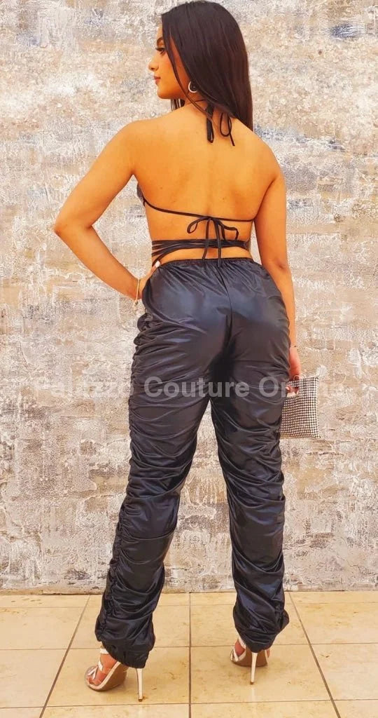 Bring It On Faux Leather Leggings