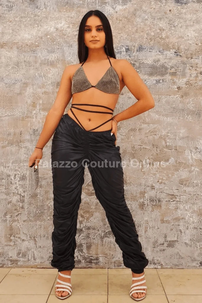 Bring It On Faux Leather Leggings