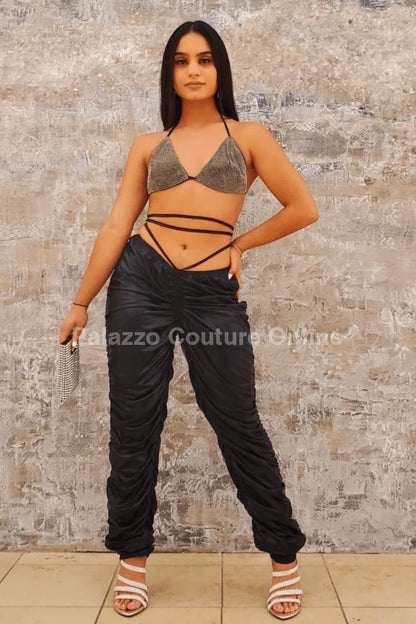 Bring It On Faux Leather Leggings