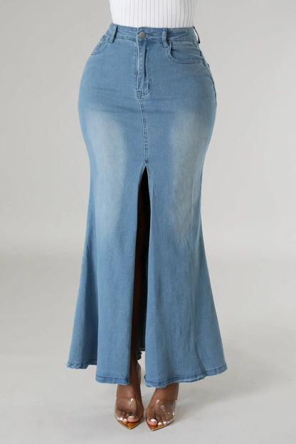 Dream Catchin’ Denim Skirt