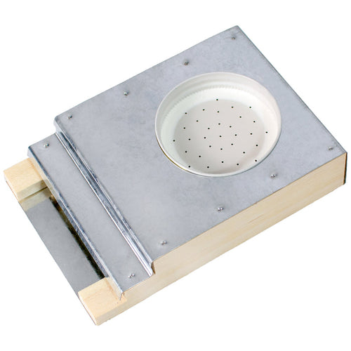Light Wood Boardman Beehive Entrance Feeder