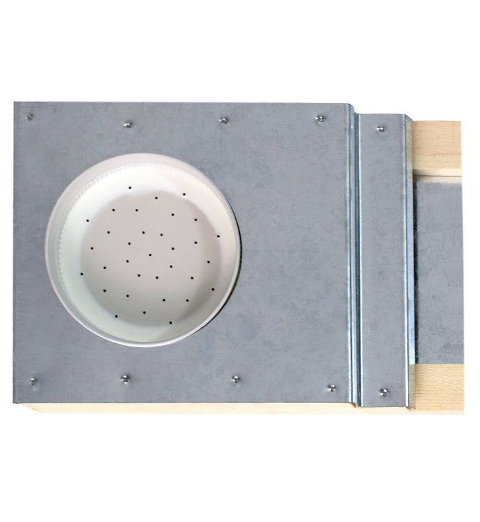 Light Wood Boardman Beehive Entrance Feeder