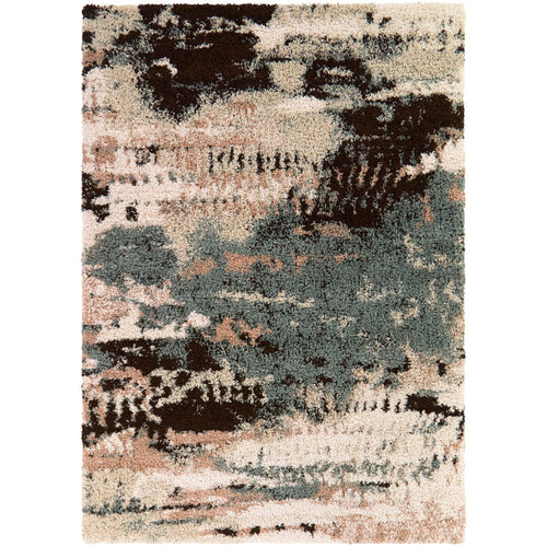 Macleod Cream 5x8 Abstract Area Rug QK1100885
