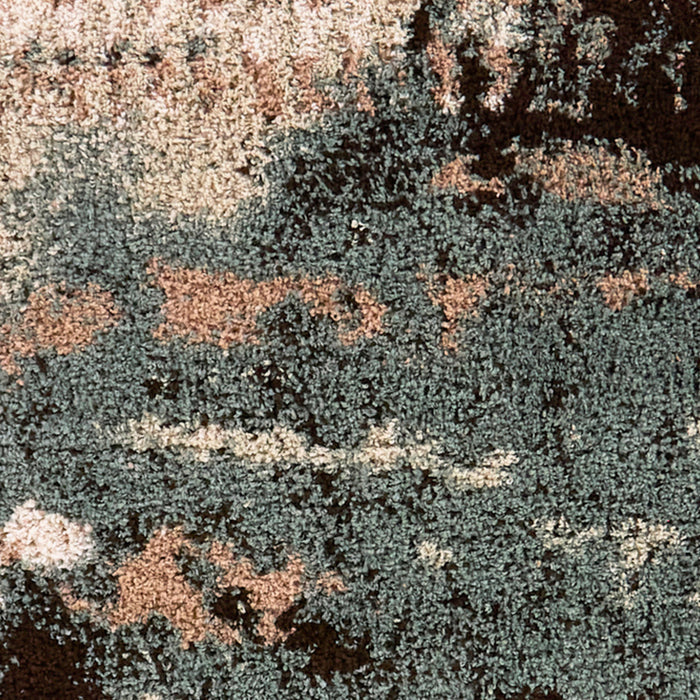 Swatch for the Macleod Cream 5x8 Abstract Area Rug