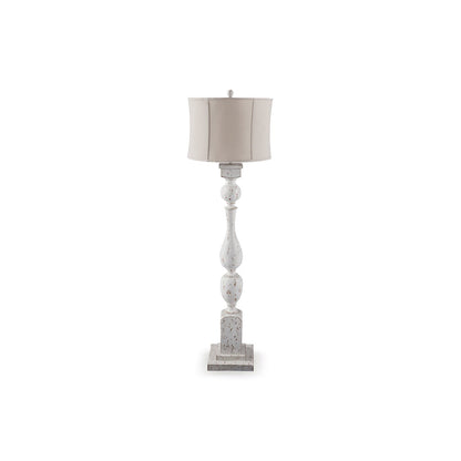 Madsbrook Antique White Floor Lamp QK1100608
