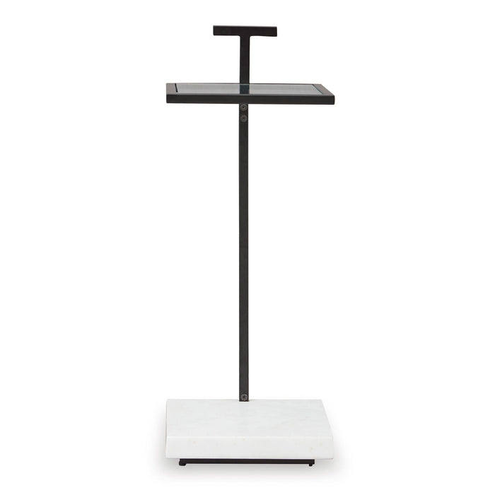 Mannill Black Accent Table QK1088111