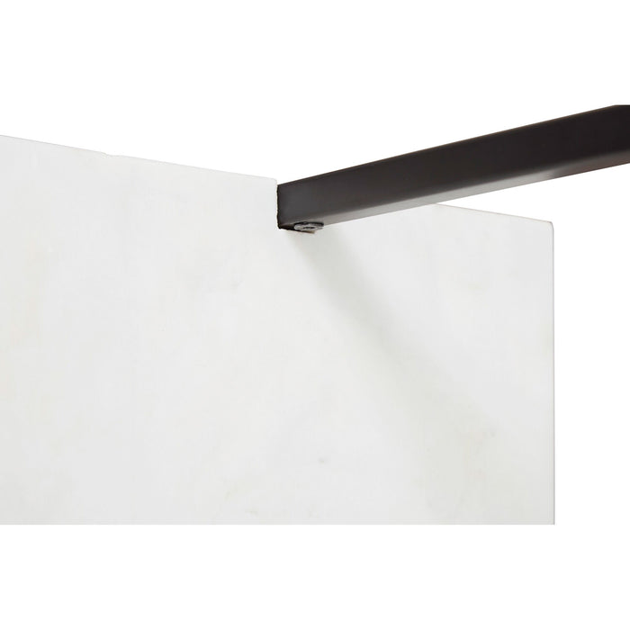 Detail view of Mannill Black Accent Table