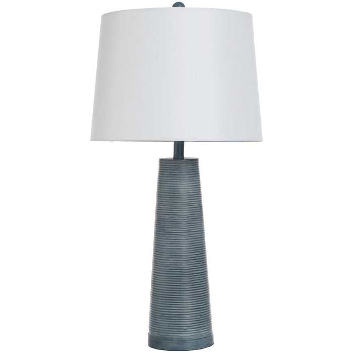 Michel Washed Denim Table Lamp QK1103597