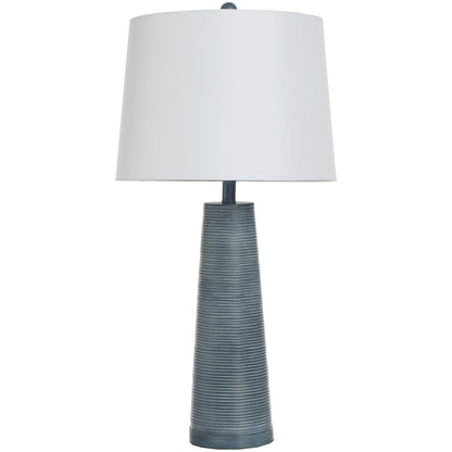 Michel Washed Denim Table Lamp QK1103597