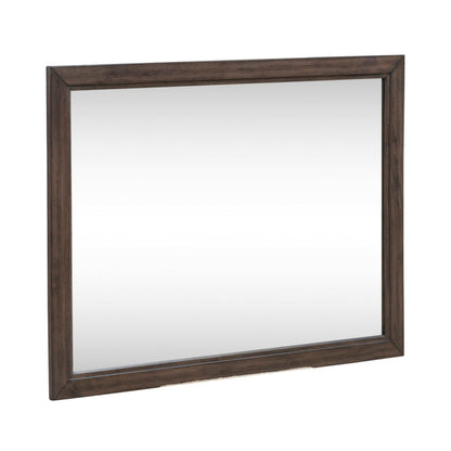 Front left view of Modern Edge Caffe Mirror