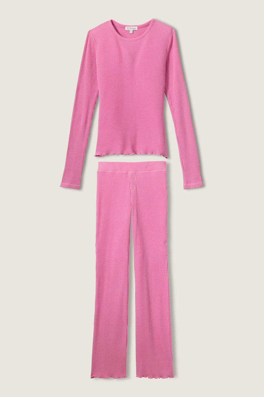 Reloved Rib PJ Set