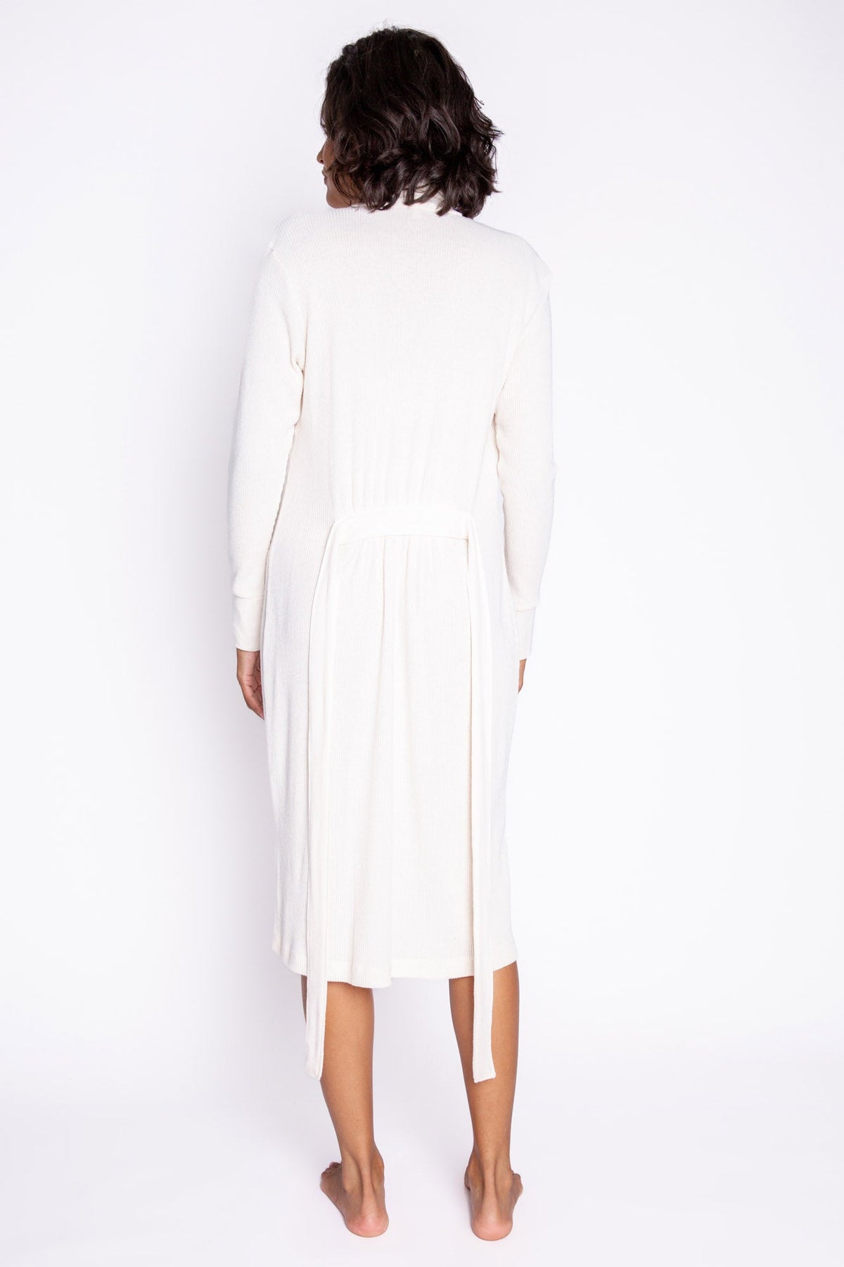 Textured Essentials Stone Robe
