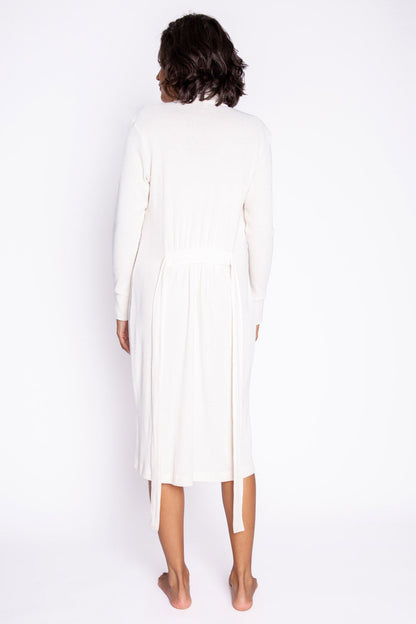 Textured Essentials Stone Robe