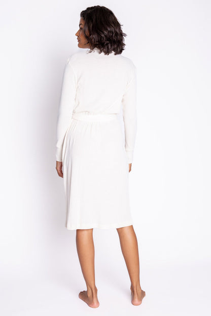 Textured Essentials Stone Robe